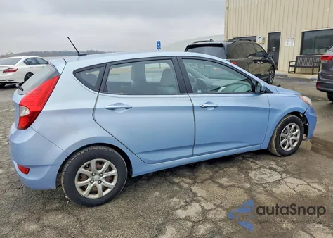 2012 Hyundai Accent Gls z USA, uszkodzony, nr VIN KMHCT5AE3CU015872